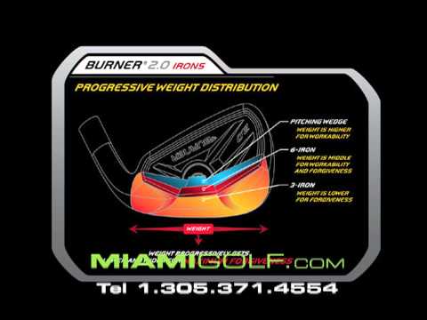 Taylor Made Burner 2.0 Set of Irons at Miami Golf