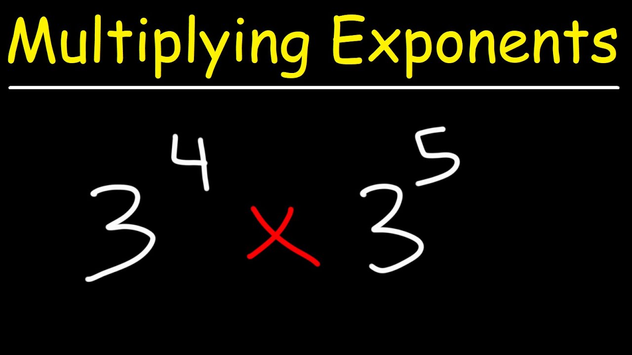 Multiplying Exponents with the Same Base