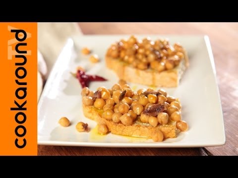 Ceci all'acciuga / Crostini di ceci
