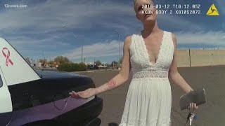 New body camera video released of 'DUI bride' arrest