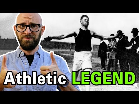 Winning Olympic Gold Wearing Different Sized Shoes Found in a Dumpster - The Amazing Jim Thorpe