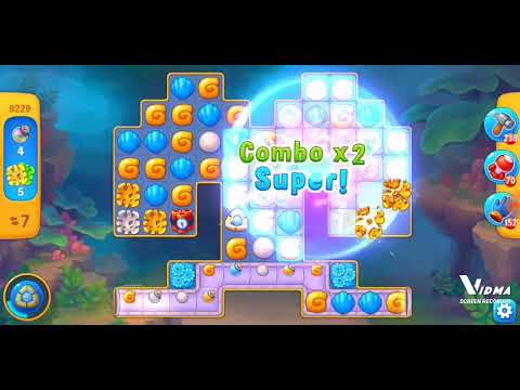 Fishdom. 9229 level no boosters and diamonds. 18 moves