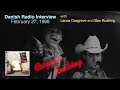 1998 Danish Radio Interview With Lance Cosgrove And Ben Rushing