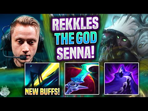 REKKLES IS A GOD WITH SENNA NEW BUFFS! - KC Rekkles Plays Senna ADC vs Twitch! |