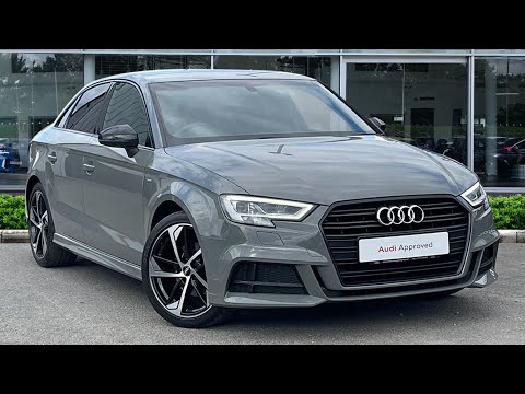 Approved Used Audi A3 Saloon Black Edition 35 TFSI 150 PS 6-speed | Preston Audi