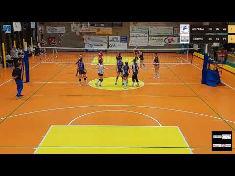 ARIZONA VOLLEY SEI ROSE ROSIGNANO - S.O.R.M.S. VOLLEY S. MAURO ARIZONA VS SORMS