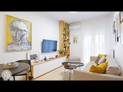 NEVER TOO SMALL: Scandi Style Small Apartment - 50sqm/538sqft