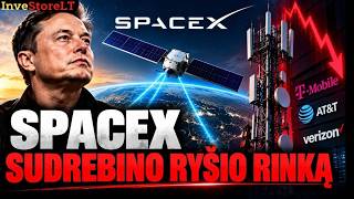 🚨 SpaceX sudrebino ryšio rinką - DI pelnai rekordiniai, bet obligacijos spaudžia