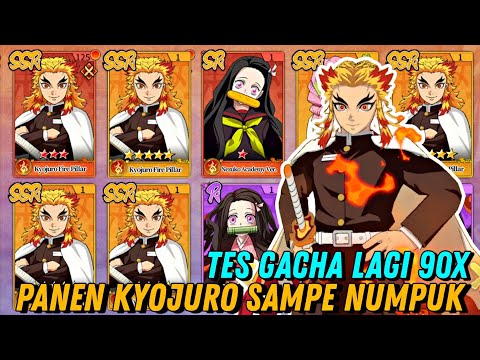 GOKIL BANGET!! GACHA 90x DI SPAM KYOJURO FIRE PILLAR SAMPE NUMPUK - DEMON SLAYER BLADE OF HASHIRA