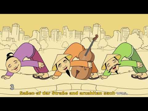 🔥DREI CHINESEN MIT DEM KONTRABASS - BEI JEDEM "DREI CHINESEN ..." WIRD DAS VIDEO SCHNELLER🔥