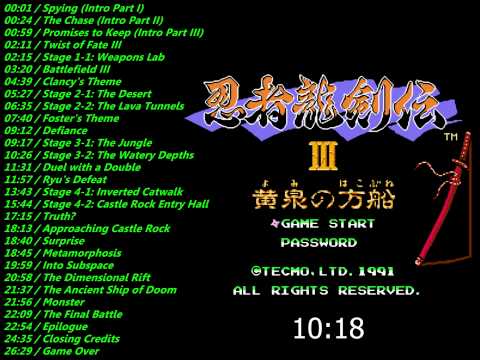 Nes: Ninja Gaiden III Soundtrack