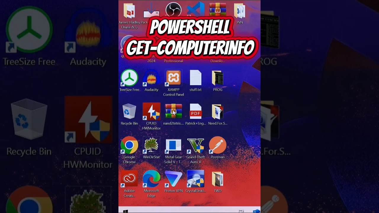 The best and most powerful way to get your windows computer info. #powershell #windows
