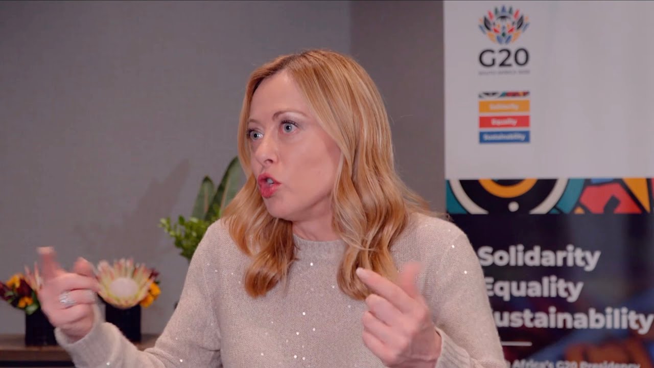 GIORGIA MELONI: "NO A CONTROPROPOSTA AL PIANO DI TRUMP PER L'UCRAINA, LAVORARE SU QUESTA"