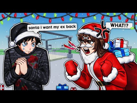 SPREADING CHRISTMAS JOY IN ROBLOX VC... | Mic Up Funny Moments !