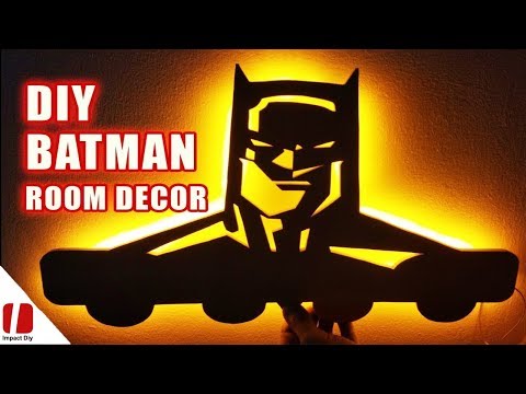 Diy Batman Room Decor - How to Make Batman Hanger With Limited Tools -  Instructables