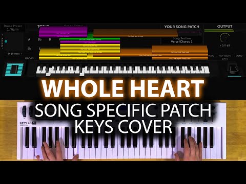 Whole Heart MainStage patch keyboard cover- Hillsong United