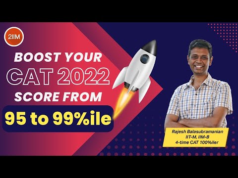 Introducing 95 to 99 Percentile course for CAT 2022 | Boost your CAT score - Sign Up Now!