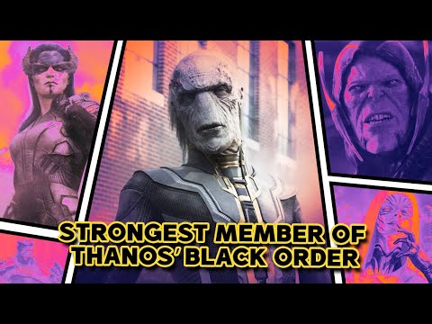 MCU: Every Member Of Thanos’ Black Order, Ranked By Power
