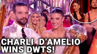 Charli D&#39;Amelio WINS Dancing with the Stars Season 31 Over Bachelorette Gabby Windey!