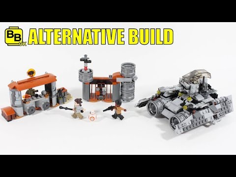 LEGO STAR WARS 75178 ALTERNATIVE BUILD JAKKU TANK AMBUSH Video