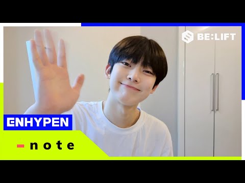 [-note] 200919 SUNOO - ENHYPEN (엔하이픈) (ENG/JPN)