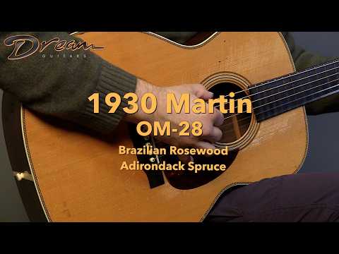 1930 Martin OM-28, Brazilian Rosewood/Adirondack Spruce image 21