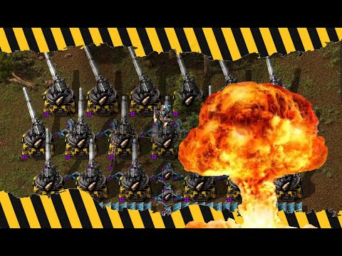 What it feels like to FINALLY unlock Artillery in Factorio