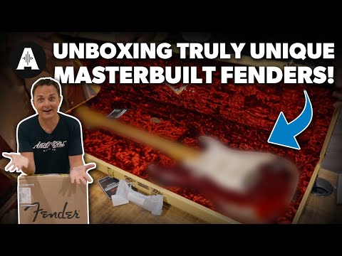 Unboxing Some Truly Unique Fender Custom Shop Guitars