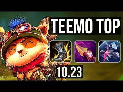 TEEMO vs MORDEKAISER (TOP) | Rank 1 Teemo, 900+ games, Legendary, 10/3/9 | KR Master | v10.23