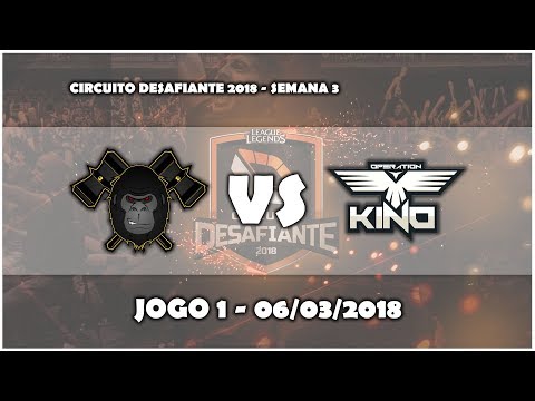 Desafiante 2018 - IDM Gaming vs Operation Kino (Highlights) | JOGO 1