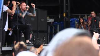 Memphis May Fire - Legacy Ft. Kellin Quinn (Live at Warped Tour Toronto 2013)