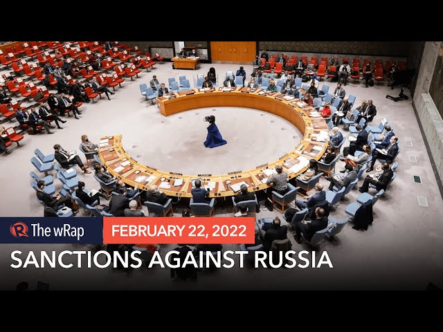 Russia facing new sanctions after Putin recognizes breakaway regions