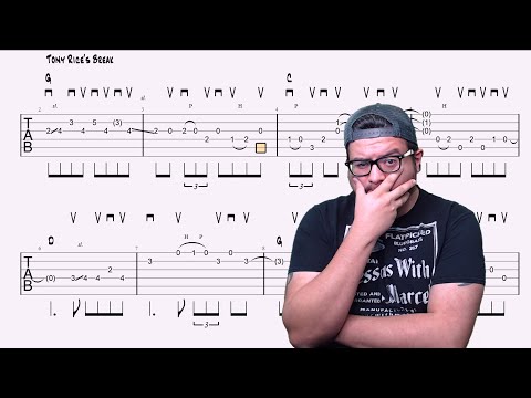 Tony Rice's Don't Give Your Heart To A Rambler Break Transcribed - Bluegrass Guitar