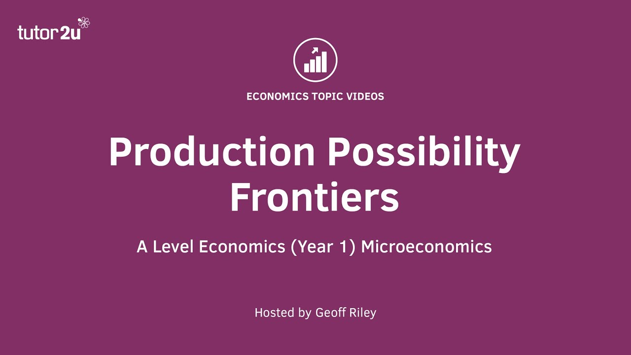 Production Possibility Frontier (PPF) I A Level and IB Economics
