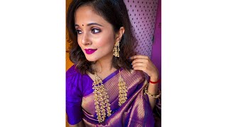 Choose your perfect 💜 saree |Amazon kanjivaram saree review 😍 watch full video on my channel