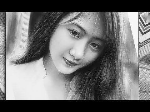 Beautiful Girl Drawing _ Hướng Dẫn Vẽ Girl Xinh  _ DP Truong