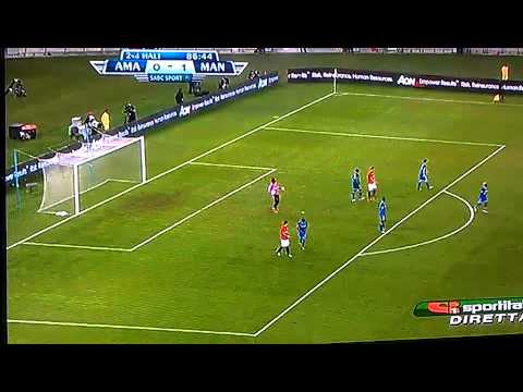 Amazulu - Manchester United ( Traversa di Davide Petrucci )