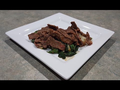 Sesame Beef and Bok Choy