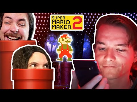 GROSS! You like technology?! | Mario Maker 2 [10]