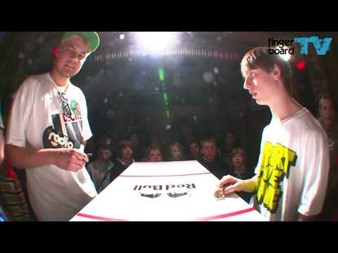 fingerboardTV - Battle At The Harrics - Mike Schneider vs. Daniele Comuzzi
