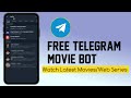 5 SUPER USEFUL TELEGRAM BOTS MOVIE WEB SERIES BOT
