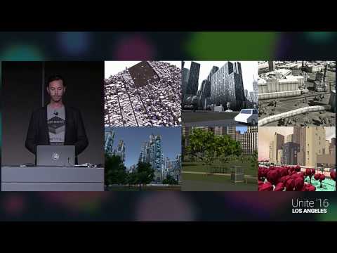 Unite 2016 - Push Button Worlds: Create runtime 3D environments from AR to desktop Using Mantle