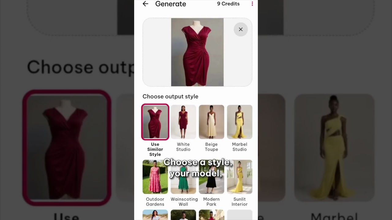 Create AI fashion model photos without photoshoots!