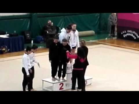 Ragone-Solfino prime classificate campionato di Specialità (coppia)di ginnastica ritmica(Avellino)