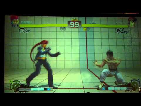 EVO2011: SSF4 AE GRAND FINALS: Latif (Viper) vs Fuudo (Fei Long) [part 11]