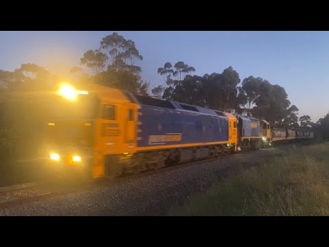 9155 Pacific National Broad Gauge grain with G529 and XR558 headed to North VIC to load 10/11/2024