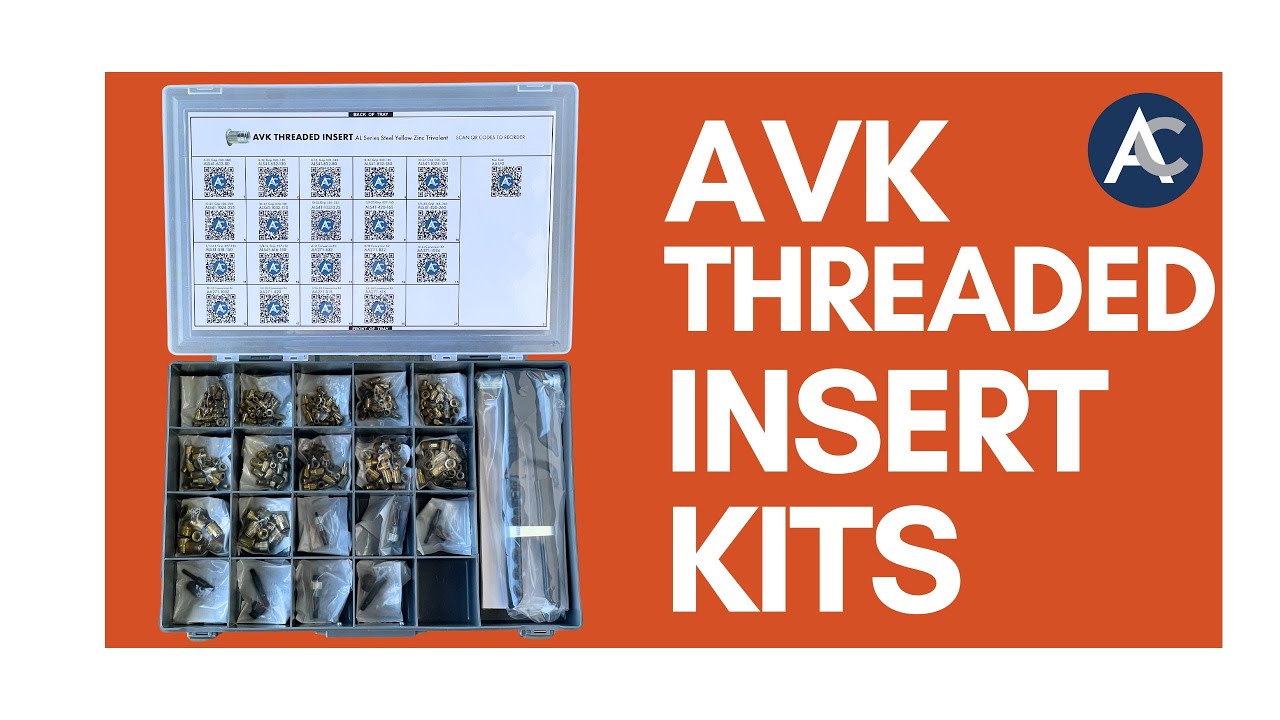 What's inside threaded insert kits?
