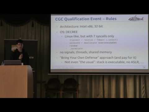 Angr - a powerful binary analysis platform for CTFs. The Cyber Grand Challenge