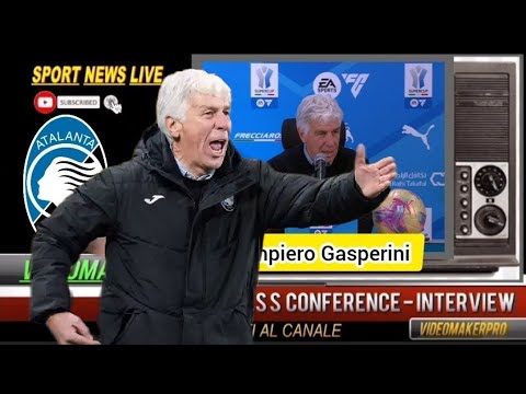 Gasperini nervoso se la prende con i giornalisti: "Voi non capite" Inter-Atalanta 2-0 Supercoppa