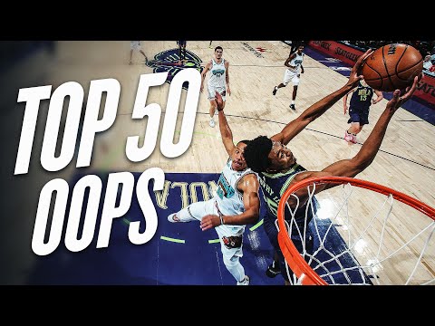 Die 50 besten Alley-Oop-Dunks der NBA-Saison 2024–25!